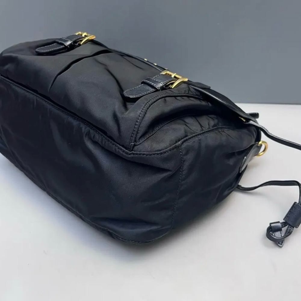 PRADA Nylon Flap Shoulder Crossbody Bag - Picture 5 of 6